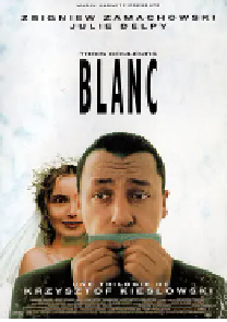 [夸克网盘]蓝白红三部曲之白 Trois couleurs: Blanc (1994)剧情 喜剧 爱情 悬疑法国 波兰 瑞士法语 波兰语豆瓣 8.3