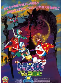[夸克网盘]哆啦A梦：大雄与梦幻三剑士 ドラえもん のび太と夢幻三剣士 (1994)科幻 动画 冒险日本 日语豆瓣 8.7